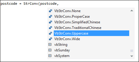 Conversion Types in VB NET